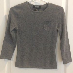 Express 100% cashmere grey sweater